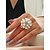 cheap Wedding Accessories-Women's Faux Pearl Statement Ring, Gold &amp; Silver Color Elegant Adjustable Cocktail Ring, Vintage Bridal Jewelry for Weddings, Parties, Evening Events &amp; Formal Occasions