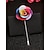abordables Mariage ACC-Broche boutonnière rose artisanale pour homme - élégante boutonnière en polyester pour mariages, accessoires de costume pour le marié et ses garçons d'honneur, bals de fin d'année et fêtes - broche florale stylée disponible en plusieurs couleurs