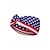 ieftine Accesorii-United States 250th Anniversary Women's Patriotic Polyester Headband Stretchy Elastic Hair Wrap Multiple USA Flag Styles Lightweight  Comfortable Festive Independence Day
