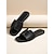 abordables Mujeres-Sandalias planas marrones para mujer: cómodas sandalias veganas de piel sintética para vacaciones en la playa y escapadas de verano. &amp;ropa de resort tropical