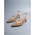 economico décolleté con cinturino-décolleté con cinturino posteriore in pelle scamosciata color carne da donna - eleganti tacchi a spillo con punta affilata e cinturino posteriore sottile per eventi in hotel di lusso, riunioni di lavoro e occasioni formali