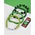 voordelige Accessoires-Damesarmbandenset met kralen voor St. Patrick's Day, armbanden met bedeltjes van hars en legering, sieraden met Ierse klaverletters in verschillende stijlen, perfect voor de St. Patrick's Day parade, feestjes en feestelijke gelegenheden.