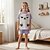 voordelige Meisjeskostuums-Koreaans idool geïnspireerd Popster T-Shirt Korte broek Pyjama  Virtueel Idool for Jongens Kinderen Halloween Carnaval Prestatie Strip Con Anime Expo