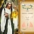 abordables Tenues-Set Rétro Vintage Médiéval Renaissance Robe accessoire Ensemble d'accessoires avec accessoires Manches longues Elfe Fée Déguisement Femmes Fantaisie Halloween Carnaval Mascarade Foire de la