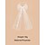 preiswerte Hochzeit ACC-Perlenverzierter Schleier-Haarreif für Damen, Schleife aus Polyestertüll mit der Aufschrift „bride to be“, elegantes Haaraccessoire für Hochzeiten, Junggesellinnenabschiede und Brautpartys