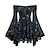 ieftine Rochie-Medieval Steampunk Rochii Costum fantezie Mâneci Lungi vrăjitoare Vampiri Costume de fancy Pentru femei Fantezie Halloween Carnaval Performanță LARP Ren Faire Adulți Rochie