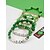 voordelige Accessoires-Damesarmbandenset met kralen voor St. Patrick's Day, armbanden met bedeltjes van hars en legering, sieraden met Ierse klaverletters in verschillende stijlen, perfect voor de St. Patrick's Day parade, feestjes en feestelijke gelegenheden.