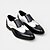economico Scarpe Brogue-scarpe brogue oxford da uomo in bianco e nero con punta a coda di rondine, dettagli traforati per eventi formali e feste matrimoni