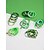 voordelige Accessoires-Damesarmbandenset met kralen voor St. Patrick's Day, armbanden met bedeltjes van hars en legering, sieraden met Ierse klaverletters in verschillende stijlen, perfect voor de St. Patrick's Day parade, feestjes en feestelijke gelegenheden.