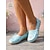 abordables Sandalias planas de mujer-Mocasines de cuero para mujer: zapatos casuales suaves y transpirables para uso diario, caminatas, viajes y oficina.