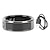 abordables Bagues Intelligentes-Suivi d'activité Smart Ring moniteur d'activité haute précision avec écran LED accessoire de santé intelligent étanche bague de suivi de sommeil et de sport pour hommes et femmes connectée par