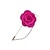 baratos Casamento ACC-Broche de lapela masculino elegante em poliéster com formato de flor – diversas opções de cores, sofisticado e moderno, perfeito para casamentos e festas.