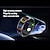 abordables Bagues Intelligentes-Suivi d'activité Smart Ring moniteur d'activité haute précision avec écran LED accessoire de santé intelligent étanche bague de suivi de sommeil et de sport pour hommes et femmes connectée par
