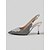 billiga Bröllopsgäst-Damskor med silverprydda slingback-klackar – eleganta gästskor för bröllop i staden
