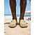 preiswerte Männer-Beige Herren-Slipper mit verstellbarem Riemen, weich und leicht, perfekte Schuhe für Strandurlaub, Reisen und Freizeit