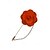 baratos Casamento ACC-Broche de lapela masculino elegante em poliéster com formato de flor – diversas opções de cores, sofisticado e moderno, perfeito para casamentos e festas.