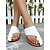 voordelige Slide Sandalen-Metallic gouden instapsandalen voor dames - platte slippers met een stijlvol, onregelmatig uitgesneden ontwerp voor casual uitjes, strand en dagelijks comfort.