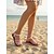abordables Mujeres-Sandalia amarilla para mujer: un modelo plano y vibrante para vacaciones de verano en la playa o en resorts isleños. &amp;vacaciones tropicales