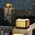 cheap Post Light-Solar Post Caps Lights IP65 Waterproof Stainless Steel Modern Column Caps Lamps Outside Path Pillar Lights Waterproof Solar Energy Led Lawn Landscape Street Lights for Entry