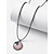 economico Accessori-Collana con ciondolo a forma di bandiera americana da uomo, realizzata in lega e acrilico, in stile patriottico, perfetta per il 250° anniversario degli Stati Uniti, il giorno dell'indipendenza, per attività all'aperto, casual e per l'uso quotidiano.