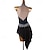 abordables Robes de Patinage Artistique-Robe de patinage artistique Femmes Fille Patinage Robe Noir Patchwork Maille Haute Élasticité Entraînement Compétition Tenue de Patinage Classique cristal pailleté Sans manches Patinage sur glace