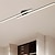 levne Jednoduché stropní osvětlení-Minimalistické stropní svítidlo s dlouhým páskem, částečně zapuštěná stropní lampa, moderní lineární stropní světla do obývacího pokoje, ložnice, chodby, kuchyně, stmívatelné dálkovým ovládáním 110-240 V