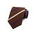 abordables Boda ACC-Corbata de poliéster a rayas para hombre, accesorio clásico formal para negocios y bodas, varios colores, estilo profesional elegante para hombres.