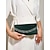 abordables Mariage ACC-Femmes Sac à épaule Sac de soirée Mini Sac de Poignet Sacs à Épaule Polyester Soirée Saint-Valentin Fête de mariage Strass Paillettes Chaîne Sac Multi-Porté Couleur Unie Argent Noir Champagne