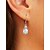 abordables Accesorios de vacaciones-Pendientes de aleación de estilo bohemio para mujer, multicolor, ideales para uso diario, vacaciones y viajes.