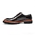 cheap Classic Dress Shoes-Men's Classic Derby Shoes, 100% Premium Leather, Polished Finish, Comfortable and Stylish, Ideal for Business, Weddings and Formal Occasions