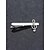 cheap Wedding Accessories-Men's Alloy Music Note Tie Clip, Elegant Formal Accessory for Wedding, Party &amp; Business Attire, Sleek Silver Design for Men