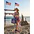 economico Scarpe da donna-Scarpe da acqua da donna per il 250° anniversario degli Stati Uniti – scarpe da acqua ad asciugatura rapida con bandiera americana patriottica rossa e blu per spiaggia, nuoto, surf, canottaggio &amp;sport