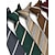 abordables Boda ACC-Corbata de poliéster a rayas para hombre, accesorio clásico formal para negocios y bodas, varios colores, estilo profesional elegante para hombres.