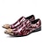 abordables Mocassins en cuir de qualité supérieure-Chaussures pour hommes en cuir rouge brillant avec clous et détails à pointes – chaussures de créateur pour occasions formelles haut de gamme