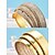 abordables Accesorios de vacaciones-Cinturón de piel sintética para mujer, colores dorado y plateado, ajustable, accesorio elegante para uso diario informal, viajes y vacaciones.