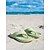 abordables Sandalias deslizantes-Chanclas de playa blancas para mujer: chanclas ligeras e impermeables con soporte ergonómico para el arco del pie para vacaciones de verano y escapadas a islas tropicales. &amp;comodidad diaria