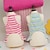 preiswerte Kühlweste &amp; Shirt-bezauberndes gestreiftes Hundekleid mit Erdbeeraufnäher &amp;Spitzenbesatz, weiche, elastische Baumwollkleidung in Rosa &amp;Grün, perfektes Outfit für kleine Hunde, Welpen &amp;Katzen