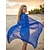 cheap Vacation Accessories-Women's Chiffon Scarf, Lightweight Polyester, Boho Style, Multi-Color, Soft and Breathable, Perfect for Vacation, Travel, Daily Wear and Casual Outfits