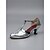 preiswerte 1920er Jahre &amp; Gatsby-Ära-Elegante Gatsby-Pumps mit T-Riemen im Stil der 1920er Jahre – goldene Flapper-Schuhe mit Pythonmuster und mittelhohem Absatz für Partys der Goldenen Zwanziger und Vintage-Abschlussbälle