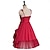 preiswerte Kleid-Gotisch Viktorianisch 19. Jahrhundert Tee-Länge Kleid Hexe Edelfrau Korsett Tailliert und ausgestellt Quadrathals Kostüm Damen Halloween Karneval Party Maskerade Retro-Mottoparty Erwachsene Kleid