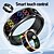 abordables Bagues Intelligentes-Suivi d'activité Smart Ring moniteur d'activité haute précision avec écran LED accessoire de santé intelligent étanche bague de suivi de sommeil et de sport pour hommes et femmes connectée par