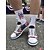 cheap Men Shoes-Men's Patriotic Sneakers - Star-Stripe Flag Printed Design for Parades, 4th of July, USA Anniversary and Casual Celebrations
