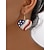 baratos Acessórios-Conjunto de colar e brincos femininos em liga metálica, com diversos designs de coração e estrela, joias patrióticas, perfeitas para o 250º aniversário dos EUA, Dia da Independência e para uso casual no dia a dia.