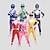 abordables Disfraces para niños-Héroes poderosos tommy oliver Traje de cosplay Mono Cosplay Víspera de Todos los Santos for Hombre Mujer Chico Niños Adulto Víspera de Todos los Santos Carnaval Mascarada