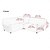 abordables Housse de fauteuil inclinable-Housses de canapé d'angle imperméables bordeaux housse de canapé en forme de L housse de canapé en jacquard extensible doux épais en forme de U ensemble de housses de protection universelles