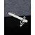 cheap Wedding Accessories-Men's Alloy Music Note Tie Clip, Elegant Formal Accessory for Wedding, Party &amp; Business Attire, Sleek Silver Design for Men