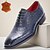 billige Klassiske Sko-Luksuriøse herresko i læder – ægte kohud, struds-tekstureret finish, elegant brogue-stil, behagelig pasform til mænd, ideel til bryllupper, særlige begivenheder og kontortøj
