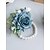 cheap Wedding Accessories-Men's Wedding Boutonniere and Wrist Corsage Set in Dusty Blue Light Blue Faux Floral Polyester Fabric for Grooms, Prom, Party &amp; Evening Formal Occasions