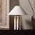 preiswerte Nachttischlampe-Postmoderne Schreibtischlampe aus Marmorstoff, kreative Kunst b &amp;b Wohnzimmer Schlafzimmer Schreibtischlampe Arbeitszimmer Büro Theke Speisekammer Tischlampe Club Hotel Empfangsbereich
