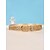abordables Accesorios de vacaciones-Cinturón de piel sintética para mujer, colores dorado y plateado, ajustable, accesorio elegante para uso diario informal, viajes y vacaciones.